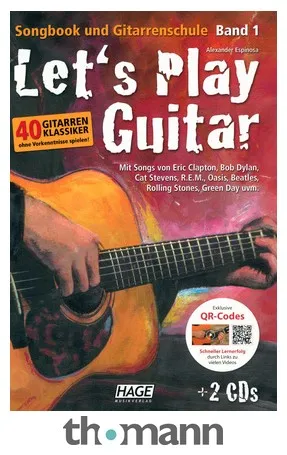 Hage Musikverlag Let's Play Guitar 1