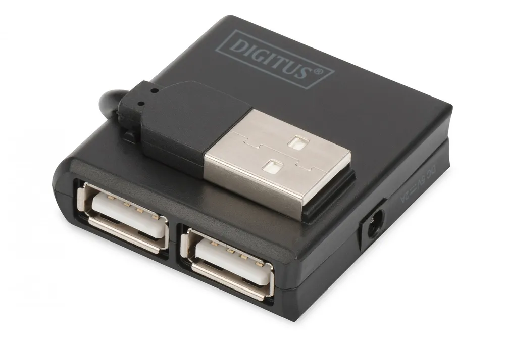 Digitus DA-70217 hub de interface 480 Mbit/s Preto DA-70217
