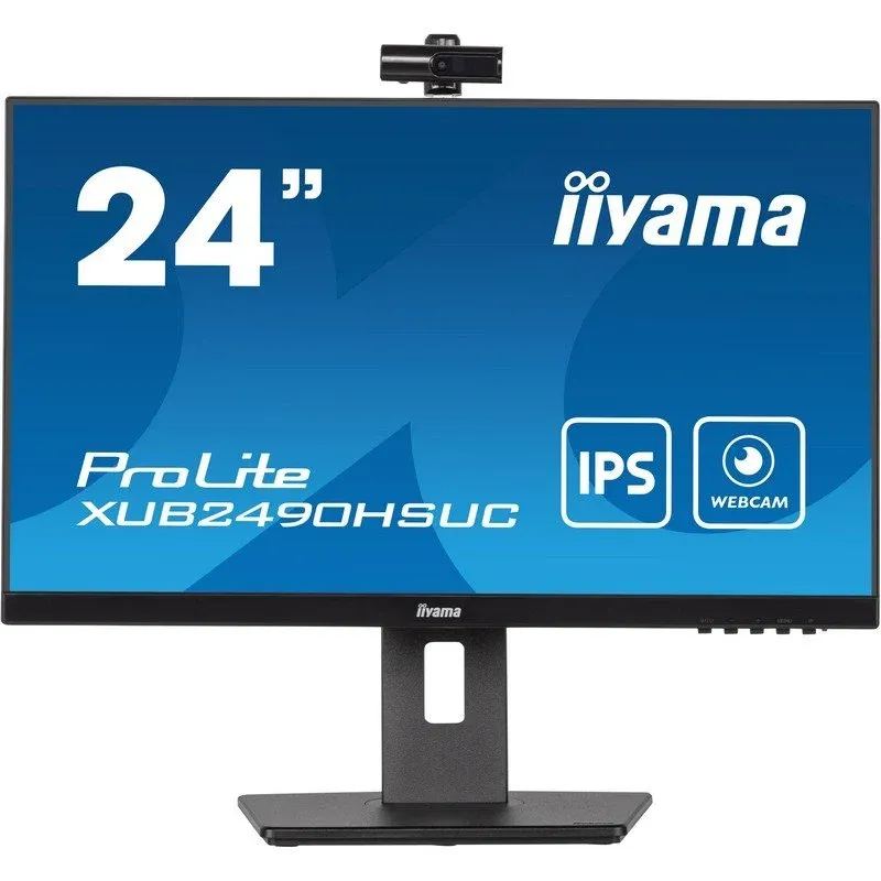 Monitor Iiyama ProLite XUB2490HSUC-B5 23.8" LED IPS FullHD Webcam