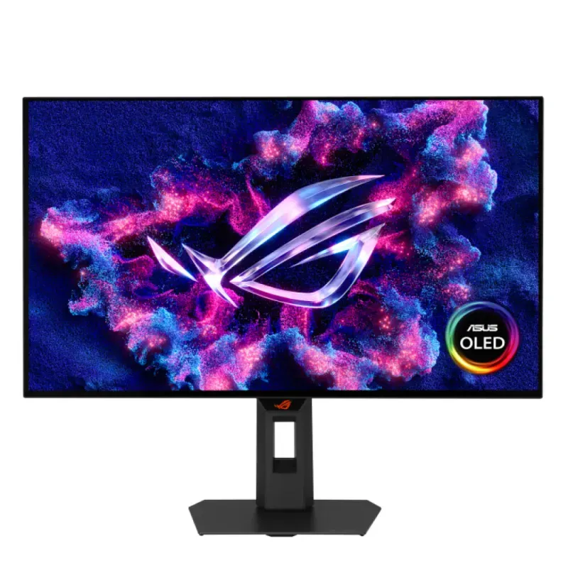 ROG Strix OLED XG27AQWMG gaming monitor - 27'' (26.5-inch viewable) 1440p TrueBlack Glossy™ Tandem OLED, 280 Hz, 0.03 ms, Neo Proximity Sensor, ASUS OLED Care Pro, ELMB, VESA DisplayHDR™ True Black 500, 99% DCI-P3, and DisplayWidget Center
