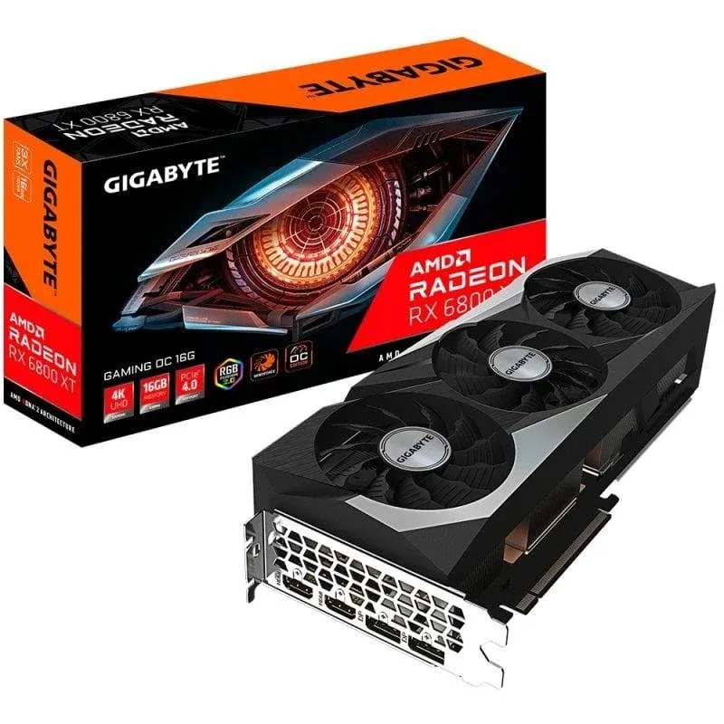 Placa gráfica Gigabyte Radeon RX 6800 XT GAMING OC 16GB GDDR6