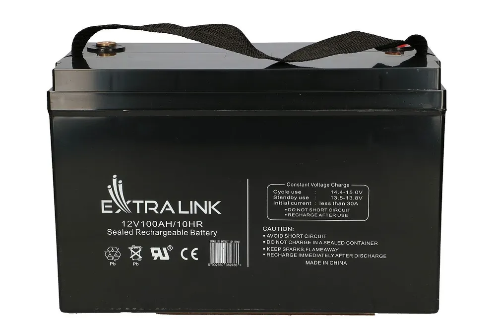 Extralink AKUMULATOR BATTERY ACCUMULATOR AGM 12V 100AH - EX.9786