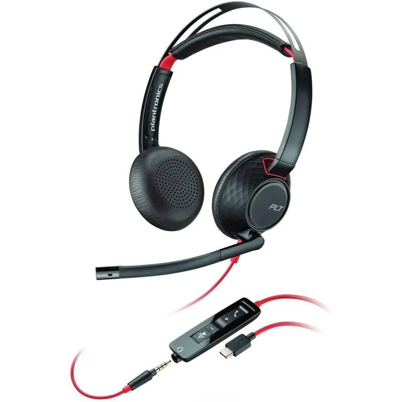 Plantronics Blackwire Headset Preto