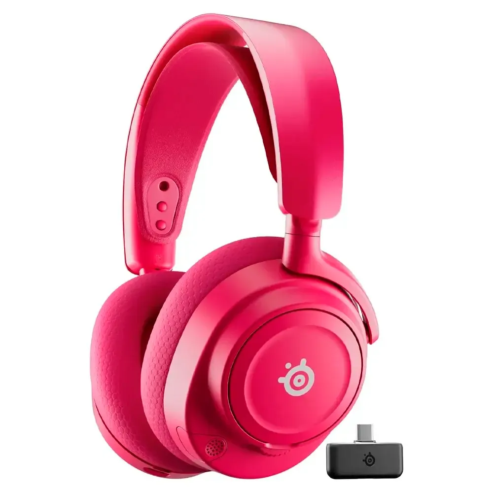 Headset SteelSeries Arctis Nova 7P Gen 2 Wireless/Bluetooth Magenta