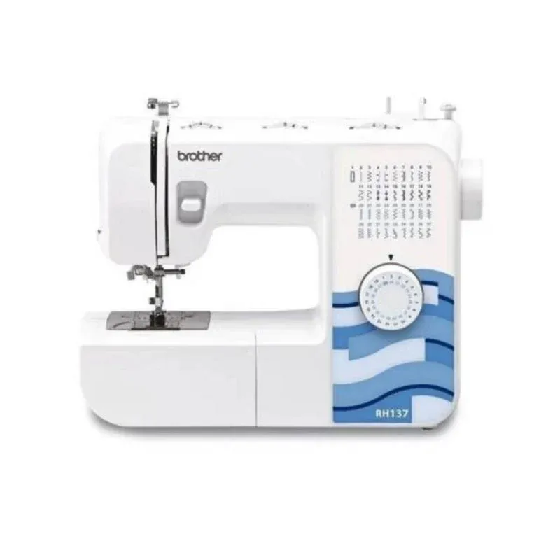 Máquina de costura Brother RH137 Automática 37 Pontos Azul