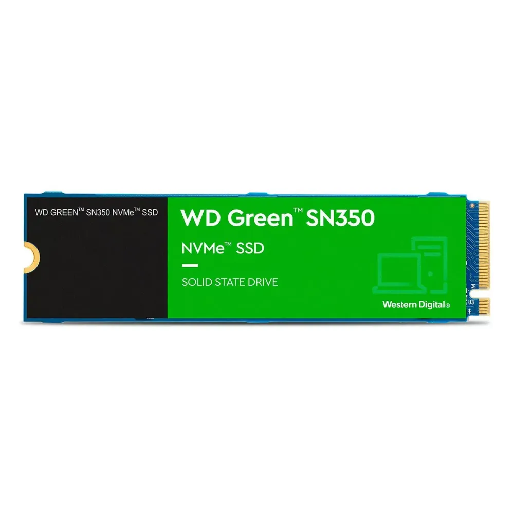 Disco SSD M.2 Western Digital Green SN350 240GB NVMe PCIe 3.0
