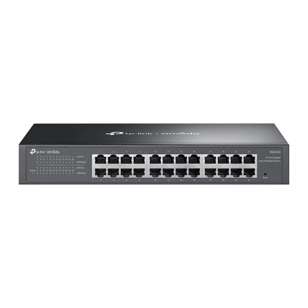 Switch de Rede TP-Link Omada ES224G 24 Portas Gigabit Managed