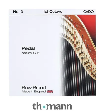 Bow Brand Pedal Nat. Gut 1st C No.3