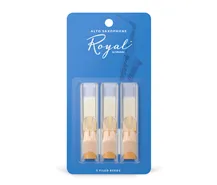 Palheta Sax Alto 3.0 D'Addario Royal Filed Cx 3-Un