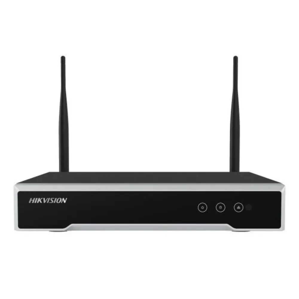 Gravador NVR Hikvision 8 Canais 1U Wi-Fi Preto - DS-7108NI-K1/W/M(C)