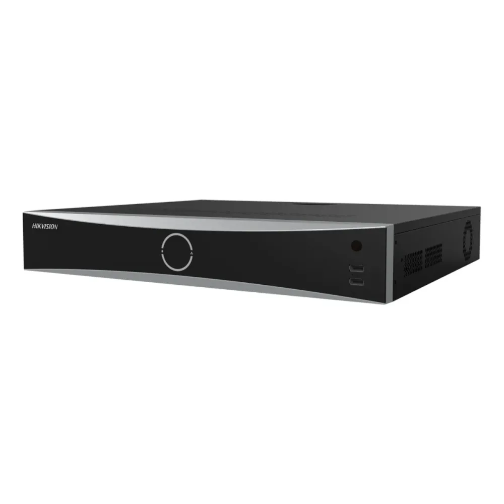 Gravador NVR Hikvision Pro 32 Canais AcuSense 4K PoE Preto - DS-7732NXI-K4/16P(D)
