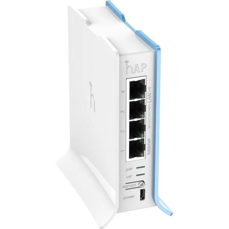 Access Point MikroTik hAP lite TC Branco - RB941-2nD-TC