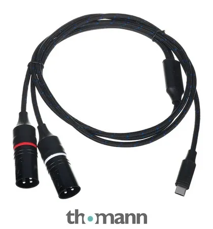 DAP-Audio FL115 USB-C to 2x XLR/M 1.5m