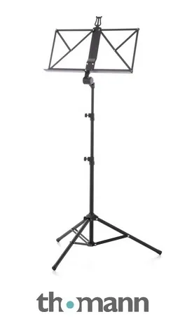 Thomann Music Stand Aluminium Black