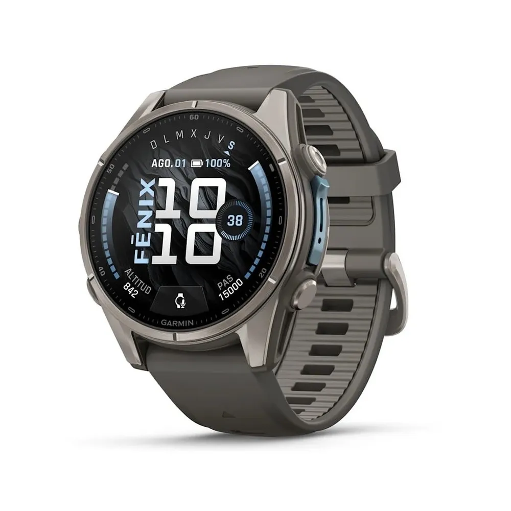 Smartwatch Garmin Fenix 9 Amoled 43mm GPS Cinzento