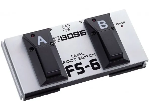 BOSS FS-6 DUAL FOOTSWITCH Pedal Interruptor Duplo Universal Multi-aplicações