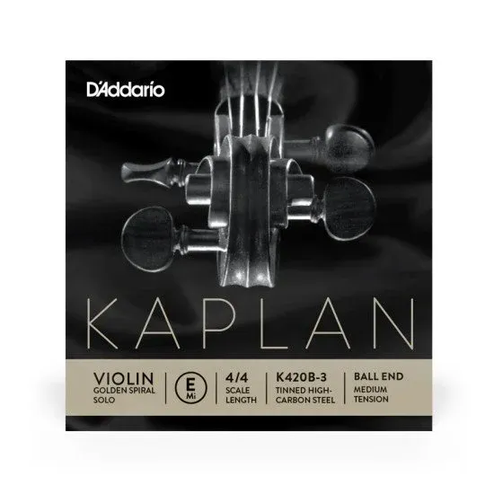 Daddario CORDA VIOLINO 4/4 Kaplan Golden Spiral Medium Tension (E Mi)