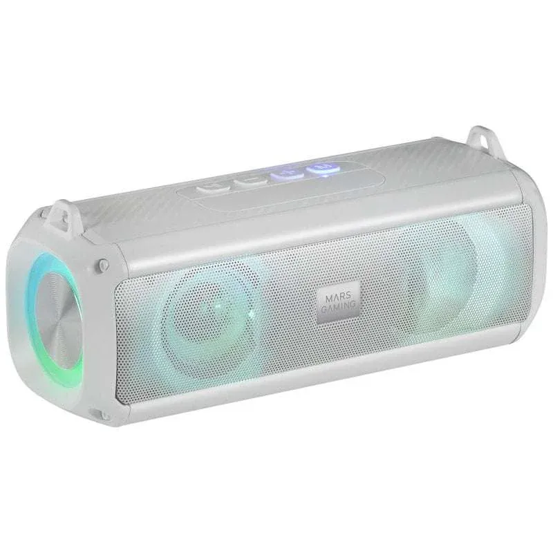 Coluna Portátil e Barra de Som Mars Gaming MSB-XT Bluetooth RGB 20W Branca