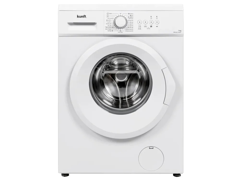 Máquina de Lavar Roupa KUNFT KWM8807 (7kg - 1200 rpm - Branco)