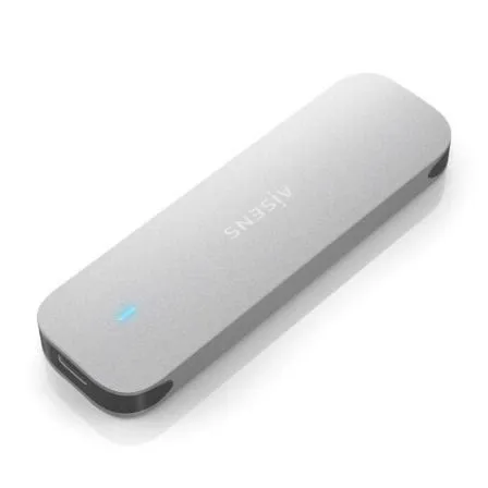 Caixa Externa M.2 NVME - USB3.2 Gen2 Prateado - AISENS