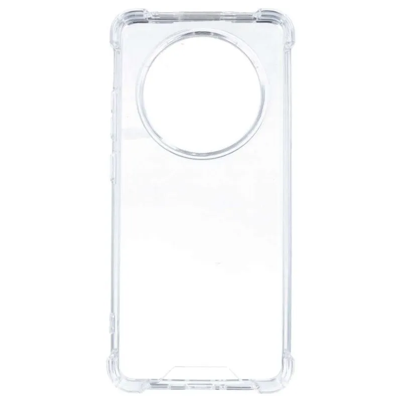 Funda para móvel Reforçada Transparente Silicone TPU Esquinas Elevadas para Oppo Reno 12 F