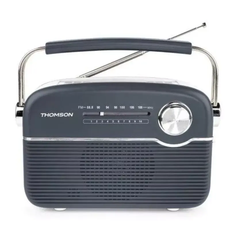 Rádio Thomson Bluetooth FM/AM Retro Estilo Vintage RTS450BTG