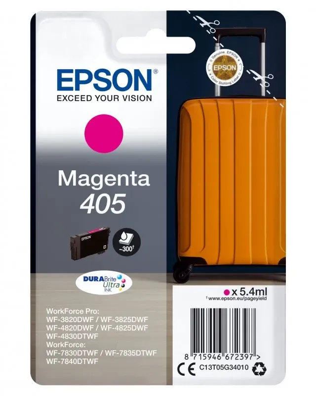 Singlepack Magenta 405 DURABrite Ultra Ink