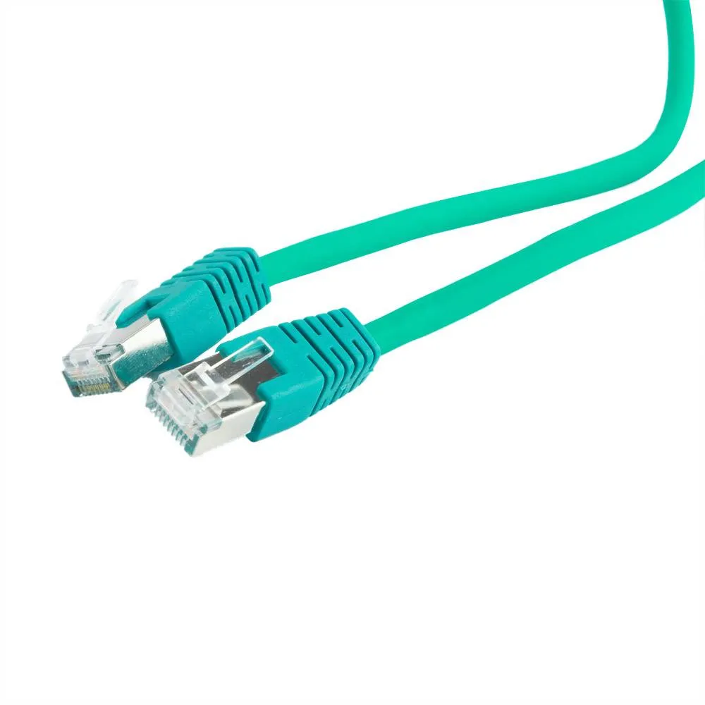 Cabo de Rede Gembird PP6A-LSZHCU-G-1M Cat6a S/FTP 1m LSZH Verde
