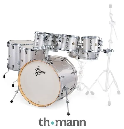 Gretsch Drums Catalina Maple 7-piece Silver