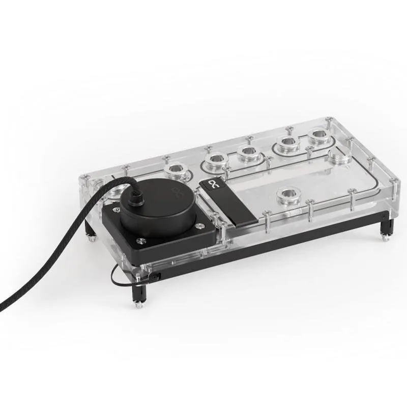 Refrigeración Líquida Alphacool Core Distro Plate 240mm com bomba D5 Apex aRGB