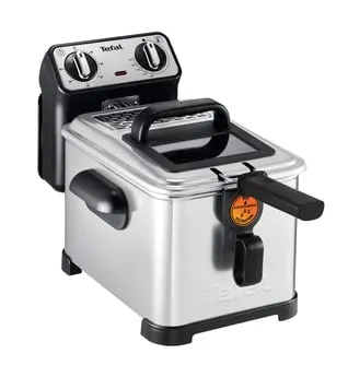 Fritadeira Elétrica 4L 2300W (Inox/Preto) - FR516110 - TEFAL