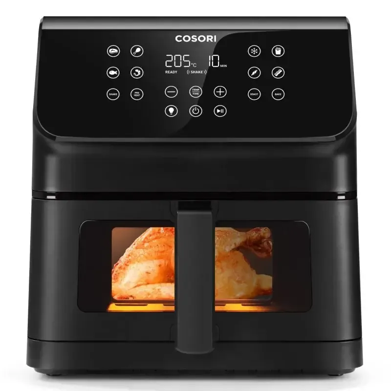 Fritadeira Air Fryer (Sem Óleo) COSORI Premium II Plus 6.2L 1700W Preta