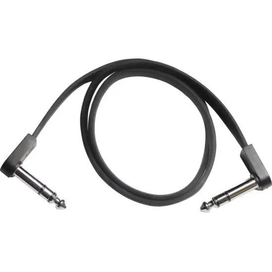 EBS CABO PATCH TRS 58cm PCF DLS58 Deluxe Stereo Jack Jack AA Black