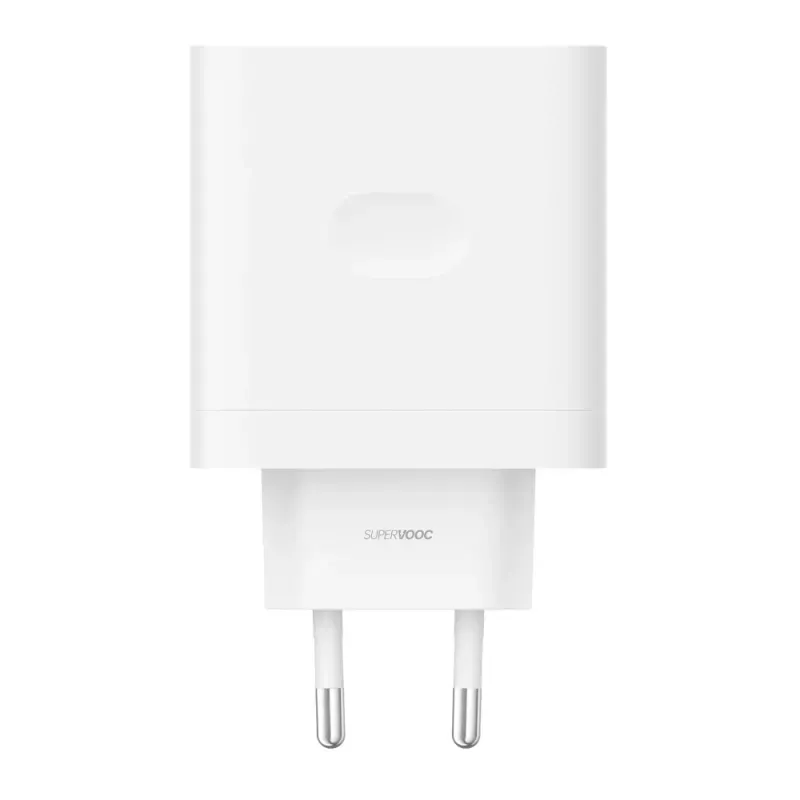 SUPERVOOC 45W POWER ADAPTER, White