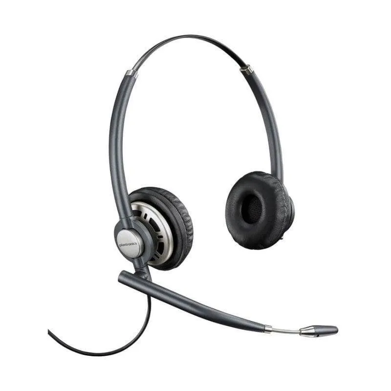 HP Poly EncorePro 720 Headset Binaural + Desconexão Rápida 8R707AA