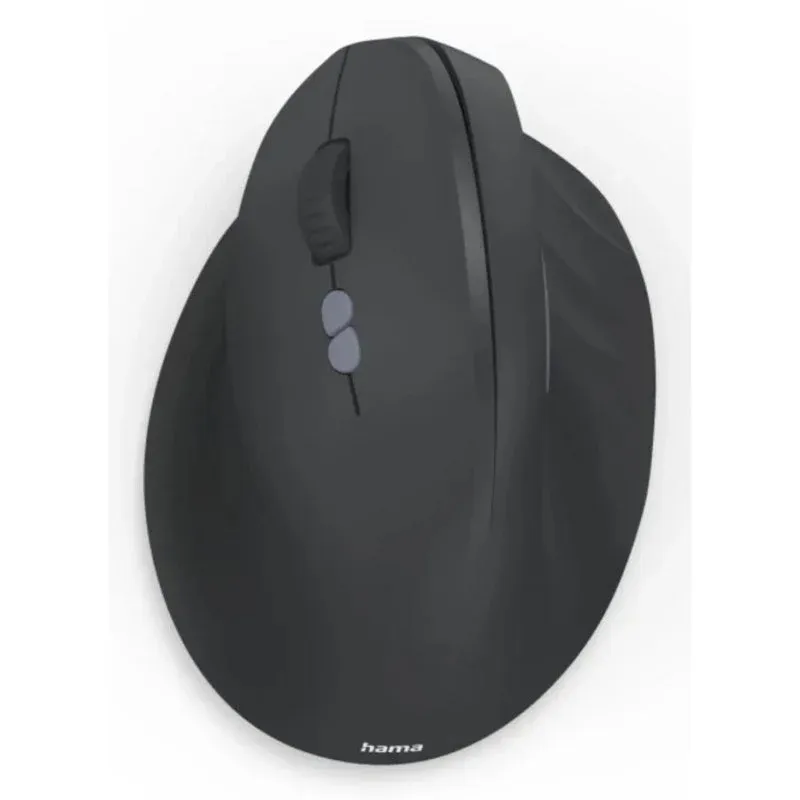 Ratão Hama EWM-500L Wireless 1800 DPI Preto Vertical Silencioso Esquerdo