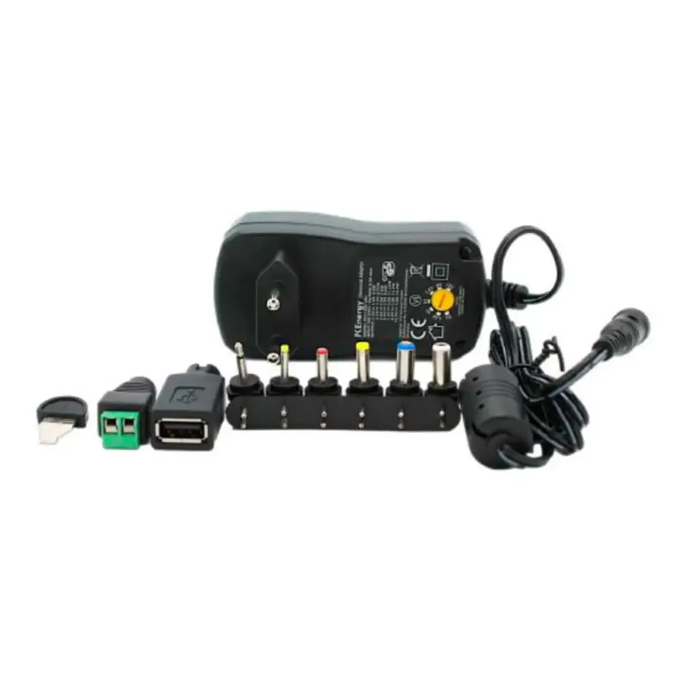 Carregador Universal PcEnergy PCE2250 27W 8 Conectores Preto