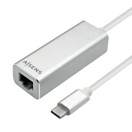 Aisens Conversor USB 3.1 para Ethernet RJ45 Gigabit