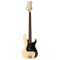 Fender Made in Japan Traditional 70s Precision Bass RW Branco Vintage