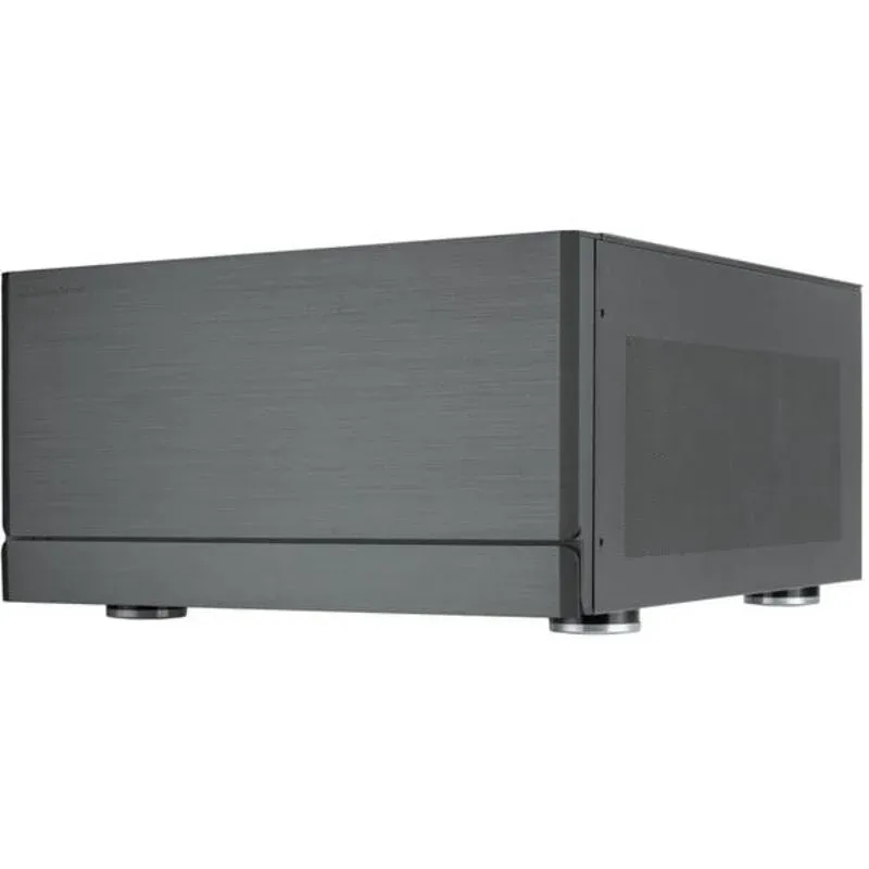 Caixa de Computador Caixa HTPC SilverStone Crown 04 5U ATX Cinza Escuro