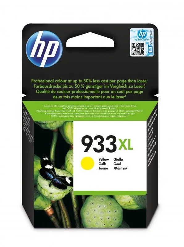 Tinteiro HP Original 933XL Amarelo de Elevado Rendimento