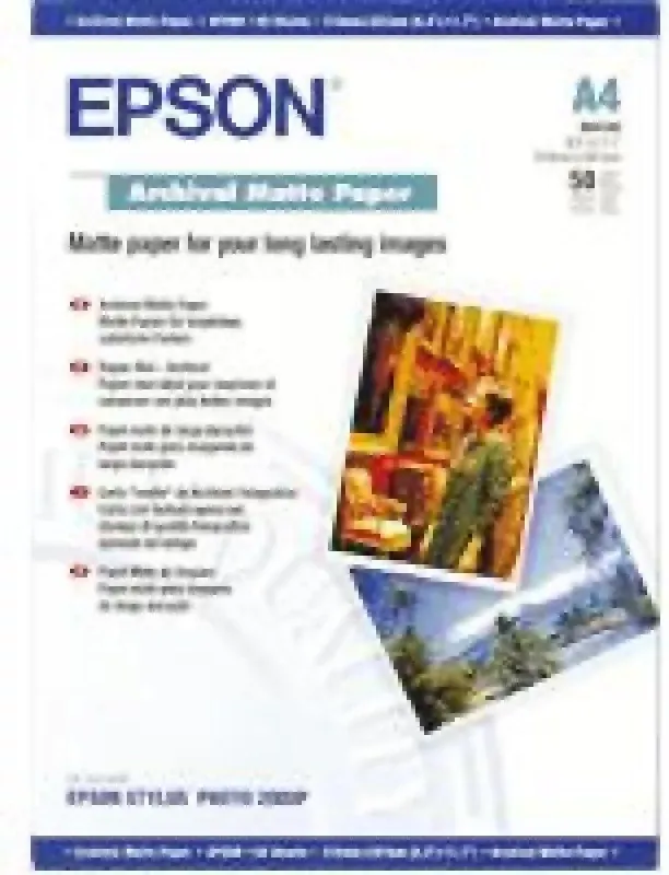 Papel Mate de Arquivo A4 (50 Folhas)
