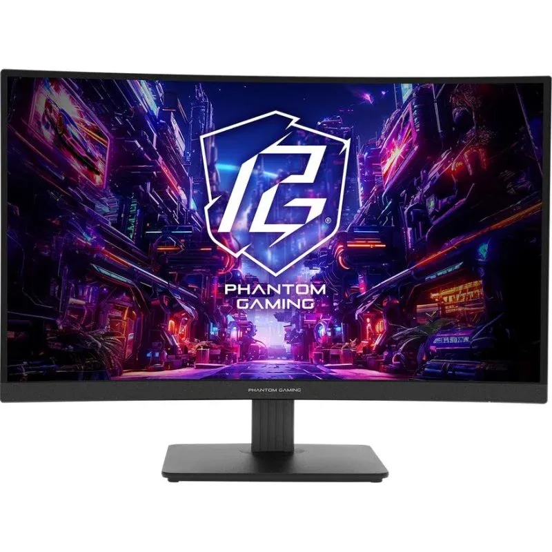 Monitor ASROCK Phantom Gaming 27" Quad HD 180Hz VA Curvo 1ms FreeSync HDR400