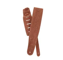 Correia Guitarra Planet Waves 25PRF04 Camel Suede Rosette