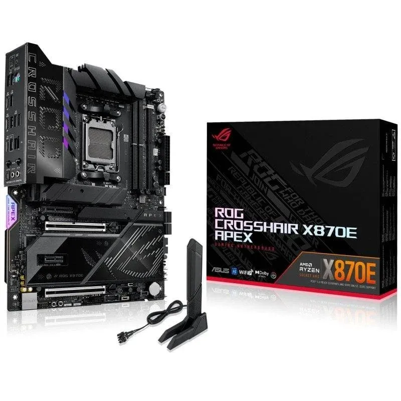Motherboard ASUS ROG CROSSHAIR X870E APEX X870E AM5 DDR5 ATX WiFi 7 PCIe 5.0 RGB