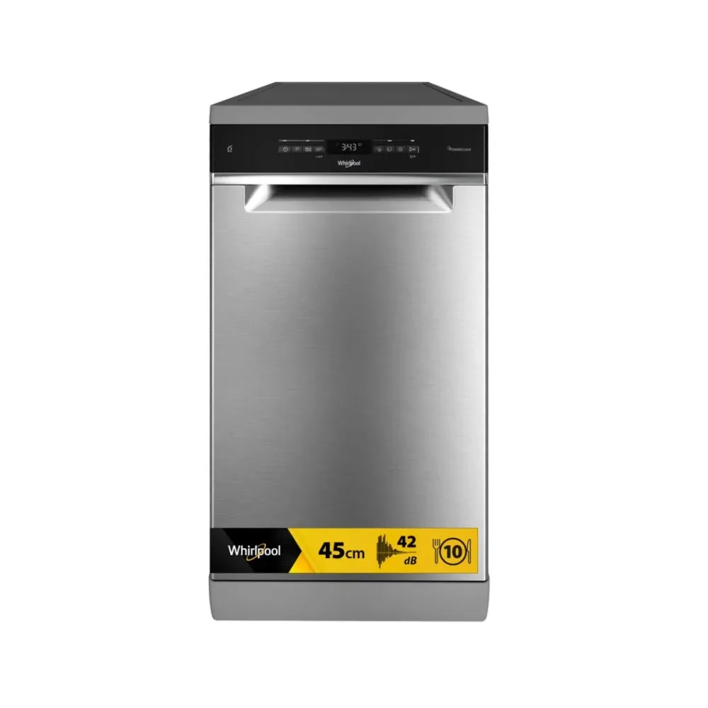Máquina de Lavar Louça Whirlpool 10 Conjuntos Inox - WH6FB10BS7A0X
