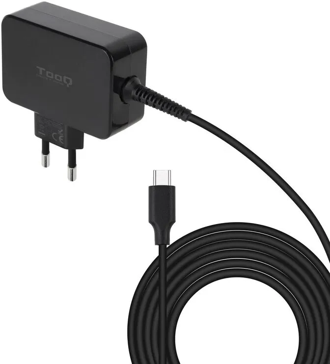 Carregador de Portátil GaN Tooq USB-C PD 45W
