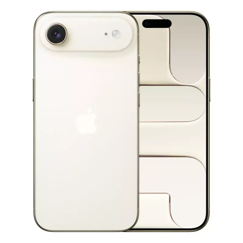 Smartphone Apple iPhone Air 6.5" Dourado Claro - 256GB / A19 PRO / 5G / XDR 120Hz OLED / 48MP + 18MP / IOS 26