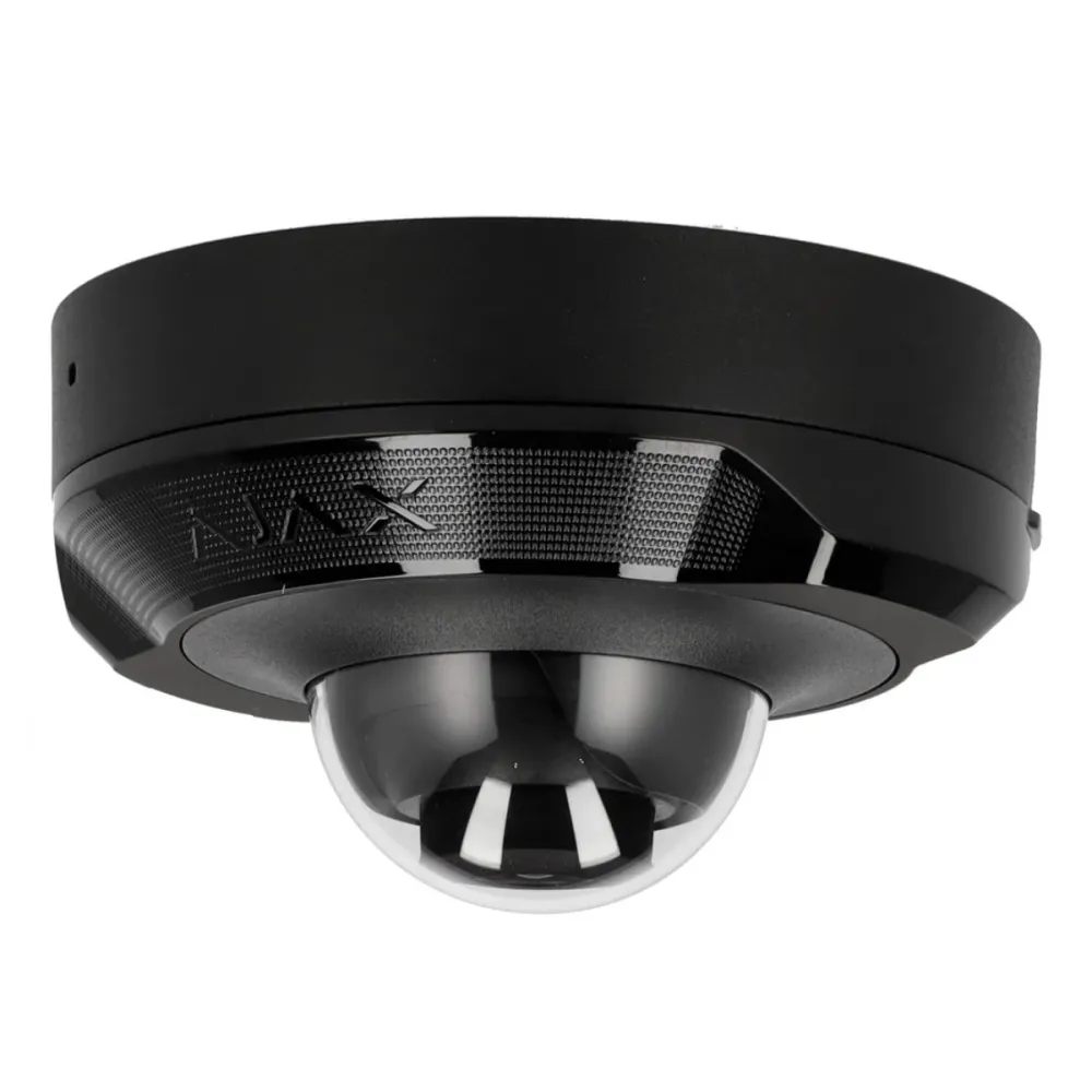Câmara de Segurança IP Ajax Dome Mini PoE 8MP 2.8mm Exterior IP65 - AJ-DOMECAM-MINI-8-0280-B