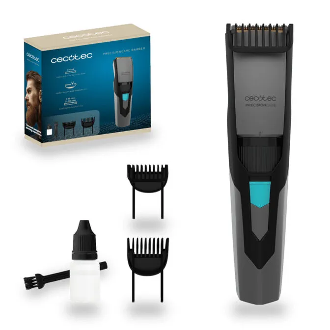 Máquina de Barbear Cecotec PrecisionCare Barber Preto